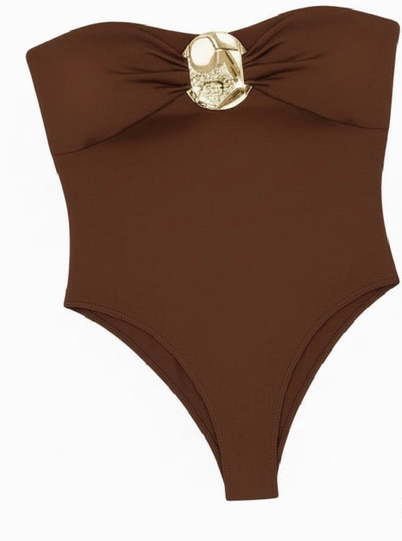 Mocha Luxe Bodysuit