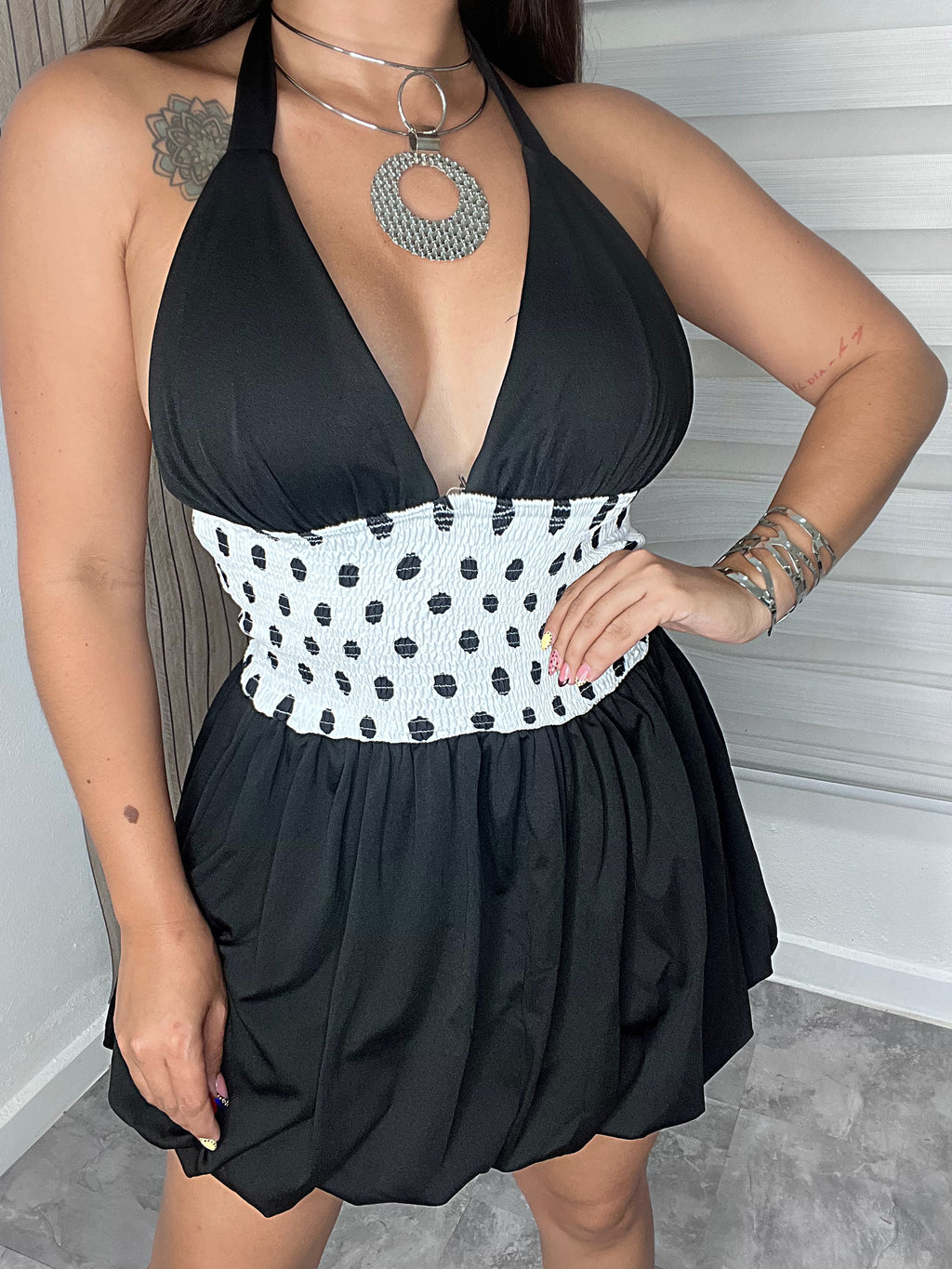 Bubble Noir Dress